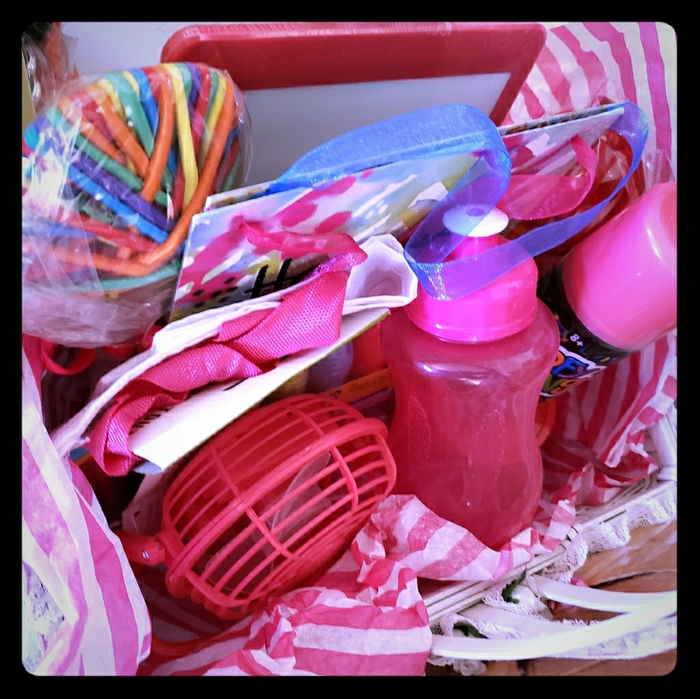 Young girl's basket